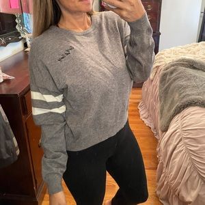 Sorry Not Sorry Grey Sweater